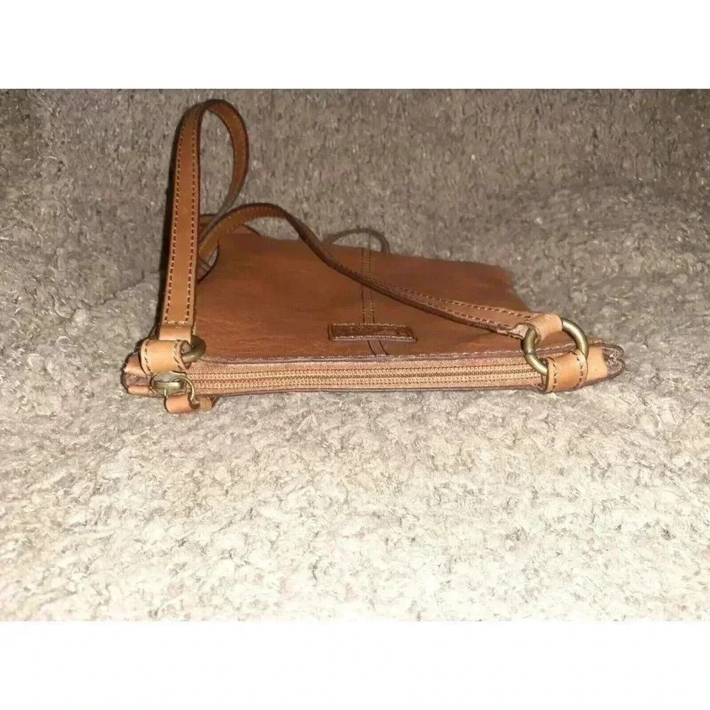 Fossil-Patchwork Leather Multicolor Crossbody-Vin… - image 5